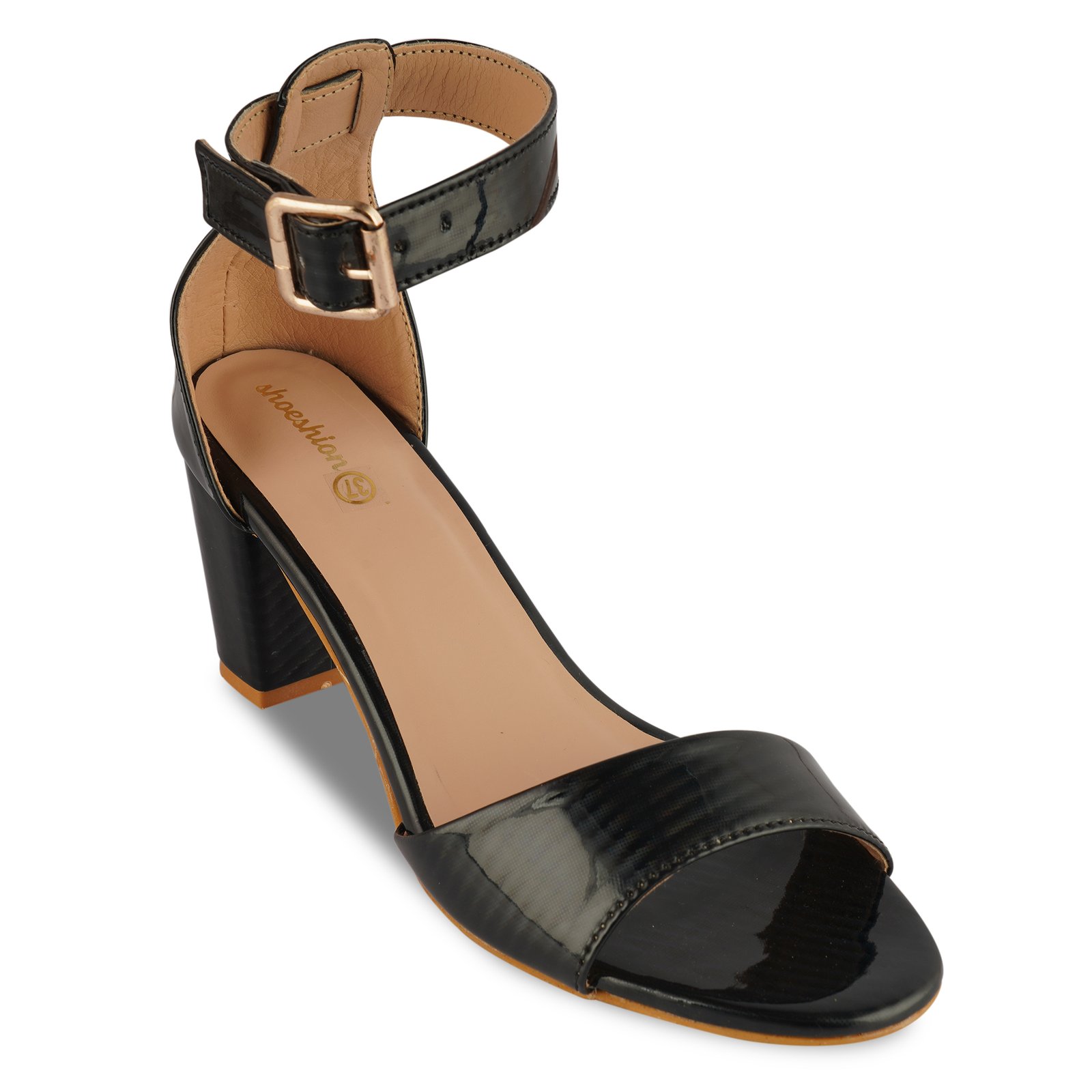 Women Stylish Block Heel Sandals | Open Toe Ankle Strap Party Wear Heels