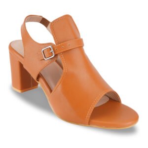 Women Stylish Block Heel Sandals | Open Toe Buckle Strap Fashion Heels